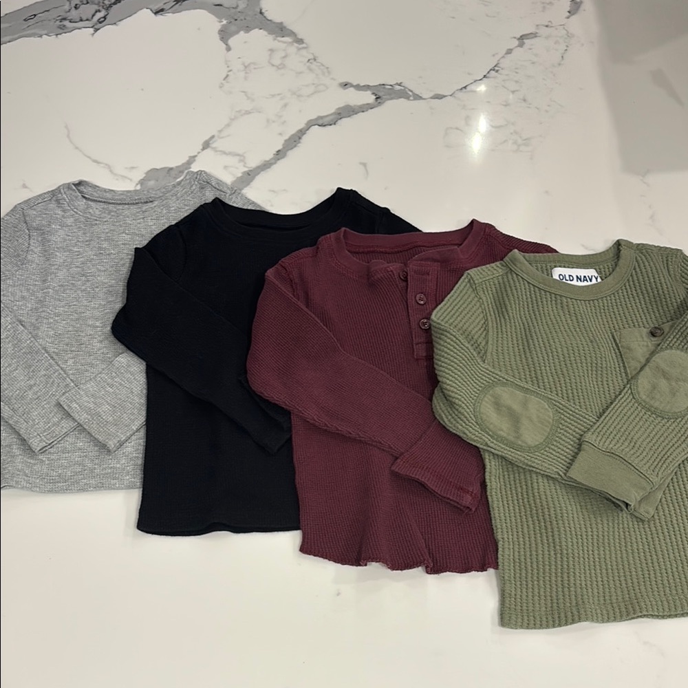 4T Bundle of Old Navy Kids Long Sleeve Shirts
